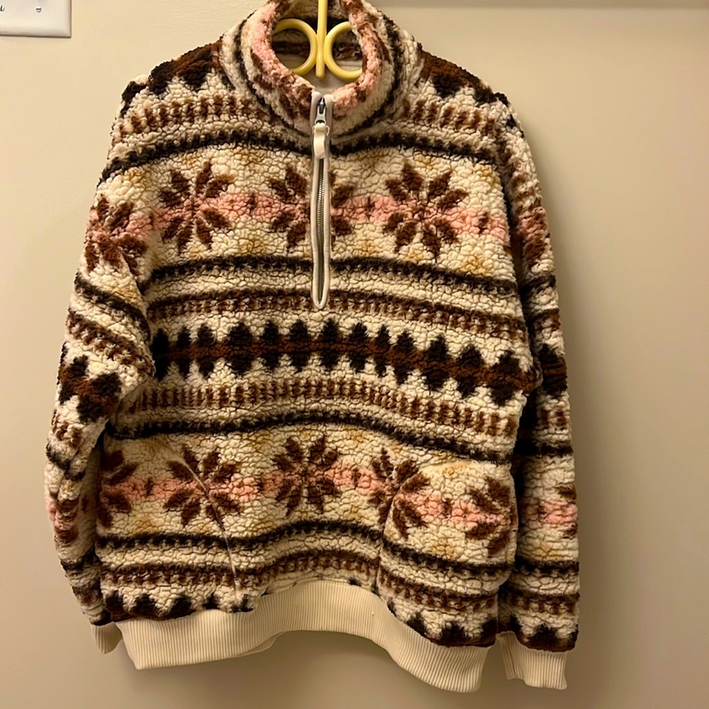 Aerie oversized Sherpa sweater